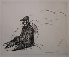 Michael Healy, Dubliners, Ink on paper