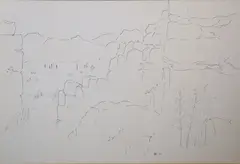 Michael Scott, Tiryns, GREECE Pencil on paper