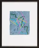 Elva Mulchrone, Praxis V, Acrylic and silkscreen on fabriano