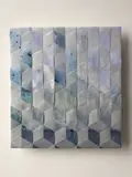 Claire McCluskey, Soak Structure, Woven paper with ink