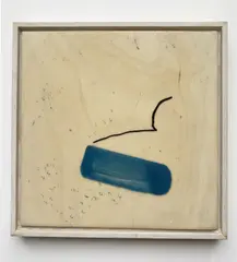 Joanna Kidney, Link 1, Encaustic on panel