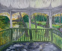 Kathy Tynan, No Bird On A Nest, Oil on canvas