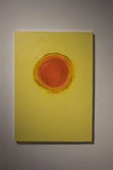 Eve Woods, Sun, 2021, Gesso
