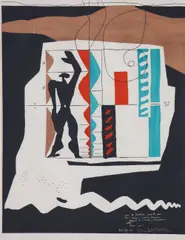 Jean Le Corbusier, Untitled, 1962 Lithograph
