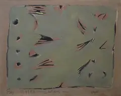 Tony O'Malley, Callan - 'Flight', Gouache on paper