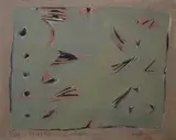 Tony O'Malley, Callan - 'Flight', Gouache on paper