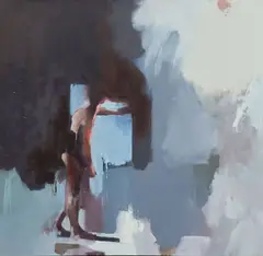 Colin Crotty, Untitled Figure, Oil on canvas