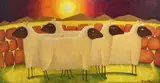 Feeling Sheepish by Graham Knuttel, Oil on canvas, sold May 2023