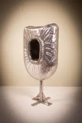 John Gibbons, Voice/ Of Angels, 2018-19 Stainless steel varnished