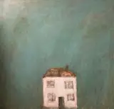 Julija Mostykanova, Childs House, Oil on canvas