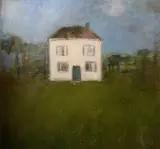 Julija Mostykanova, The Sky Above, Oil on canvas