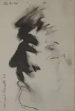 Micheal Farrell, Self Portrait, Graphic on paper