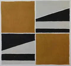 Square 6 by Ronnie Tallon, Screenprint, sold May 2023