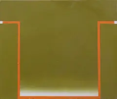 Cecil King, Trapeze 4, Oil on paper