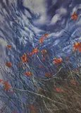 Rasher, Storm Of Poppies, Coloured print