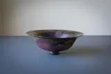 Bowl With Serated Foot by Sonja Landweer, 1976, Ceramic with Glaze, sold Apr 2023