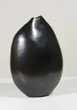 Sonja Landweer, Ovoid, Ceramic with Black Glaze
