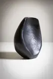 Sonja Landweer, Pockmarked, Earthenware with Black Glaze