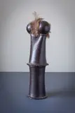 Sonja Landweer, Feathered Demon, Black Grogged Earthenware
