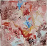 Nude 8 by Barrie Cooke, Oil on canvas, sold Apr 2023