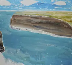 Barrie Cooke, Mayo Coast, CLARE COAST Oil on canvas