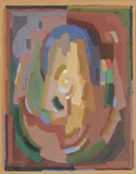 Mainie Jellett, Composition, Gouache