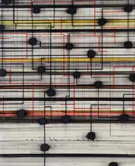 Mark Francis, Locator, 2011 Oil and acrylic on canvas laid down on panel