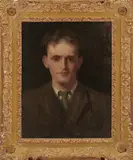 John Butler Yeats, Portrait Of Padraic Colum, Oil on canvas