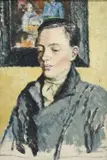 Mainie Jellett, Portrait Of A Boy, Oil on canvas