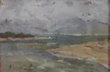 Mary Swanzy, View Towards The Dingle Peninsula From Dooks, Oil on board