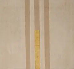 Patrick Scott, Gold Painting 12, Gold leaf on unprimed canvas