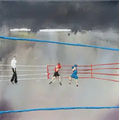 Sarah Walker, All Ireland Semi-Finals, National Stadium, Oil on canvas