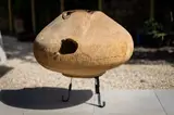 Liam O'Neill, Spalted Beech Vessel, Carved wood. Provenance: Acquired directly from the Artist