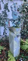 Cathy Carman, Cactus Pucker And The Dust Devils, Bronze and limestone
