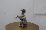 Patrick O'Reilly, Wolfhound With Paw Up, Bronze