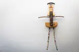 Saturio Alonso, High King Of Ireland, Painted wood