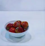 Blaise Smth, Still Life 1 (Plums), Oil on canvas