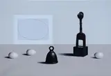 Liam Belton, Senufo Heddle Pulley With Egg Drawing