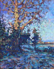 Frosty Morning, Kilmerriheen by Arthur K. Maderson, Oil on board, sold Mar 2023