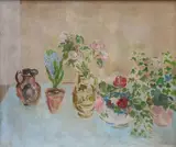 Stella Steyn, Still Life Flowers, Oil on canvas