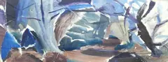 Ivon Hitchens, 'The Edge Of The Wood', print