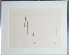 Jan Groth, Uten tittel, 1967, Kullstift på papir