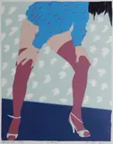 Anders Kjær, Nina, 1983, Serigrafi
