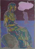 Sverre Koren Bjertnæs, Ventende i stillhet, Serigrafi