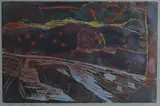 Johannes Rian, Skygger Tåsen, 1940, Fargetresnitt