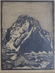 John Savio, Fløia, Svolvær, Tresnitt