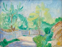 Thorvald Erichsen, Vår, 1912, Olje på plate
