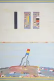 Komposisjon 1988* by John Anton Risan, Olje på lerret, sold Jun 2025
