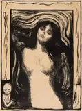 Edvard Munch, Madonna (1895/