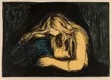 Edvard Munch, Vampyr II (1895/
